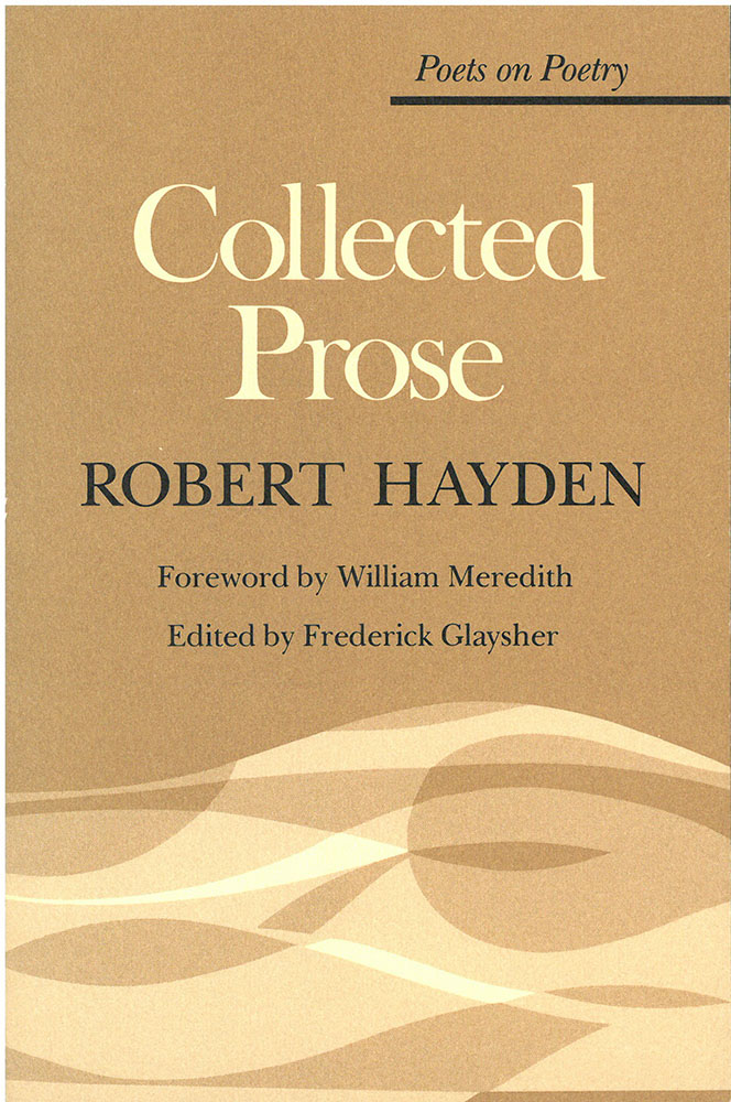 Cover of Robert Hayden, Collected Prose